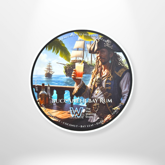 Buccaneer Bay Rum Ultra Premium Solid Shaving Cream