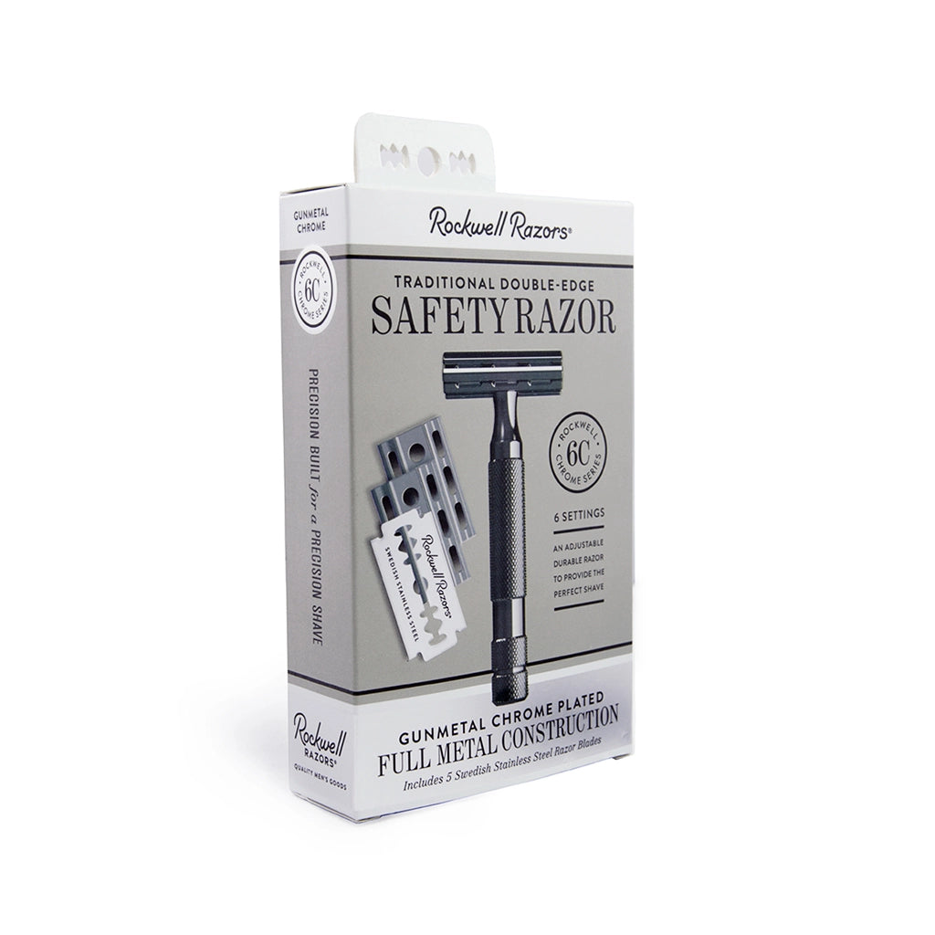 Rockwell 6C Adjustable Double Edge Razor