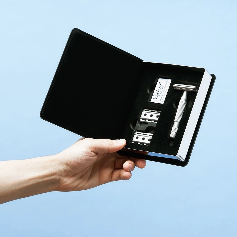 Rockwell 6S Adjustable Stainless Steel Double Edge Razor