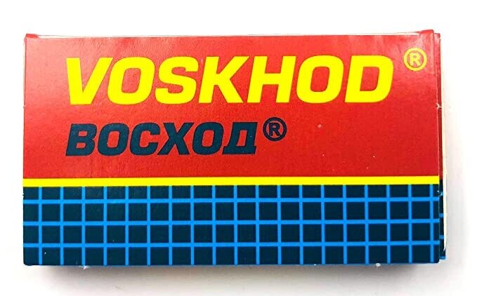 Voskhod Double Edge Razor Blades, 5 Count