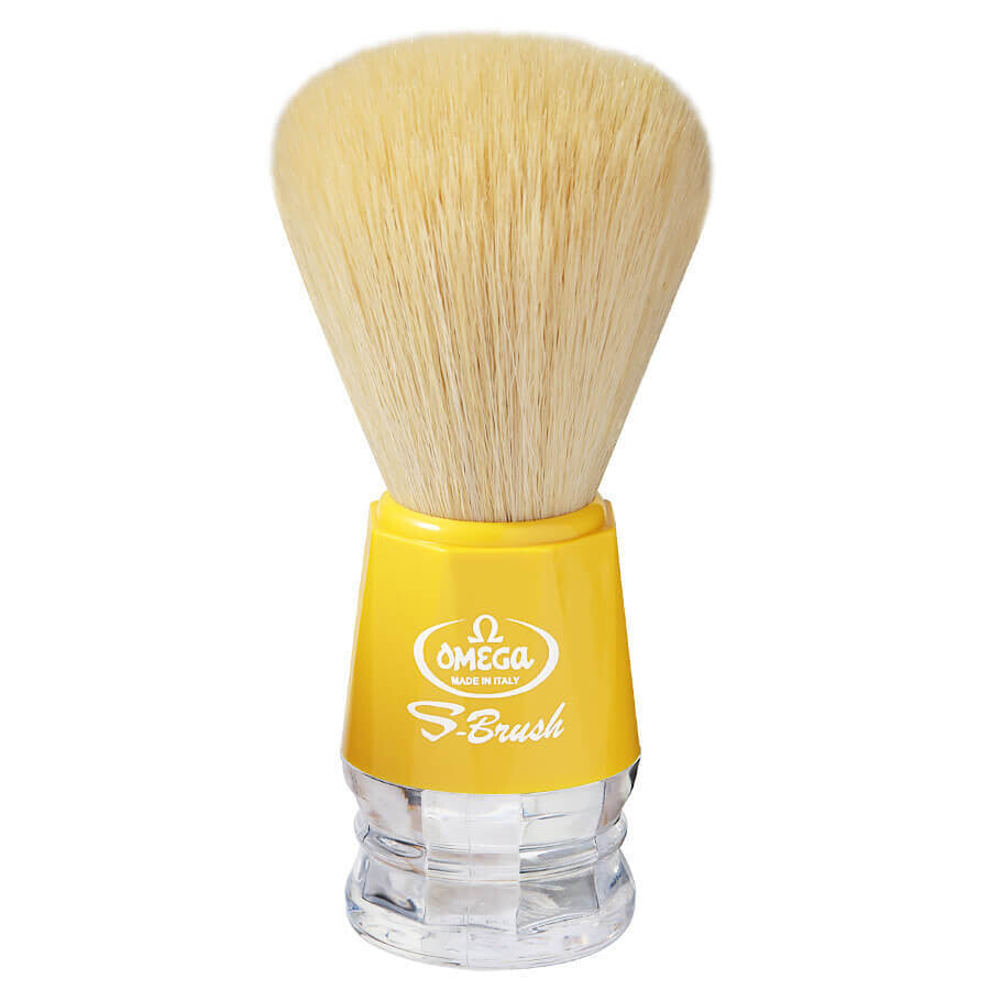 Omega S-Brush Synthetic Fibers - Yellow