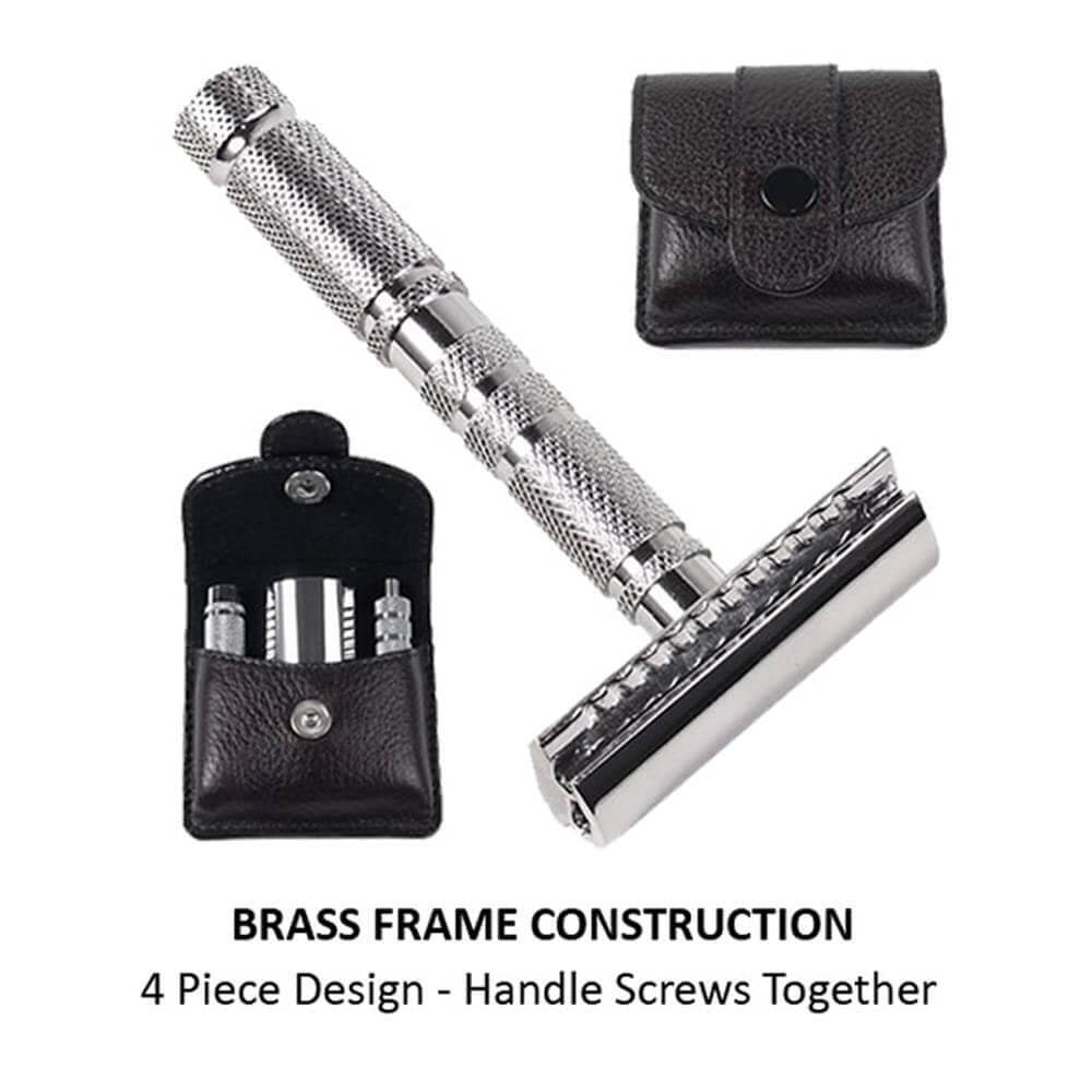 Parker Travel Double Edge Razor with Case