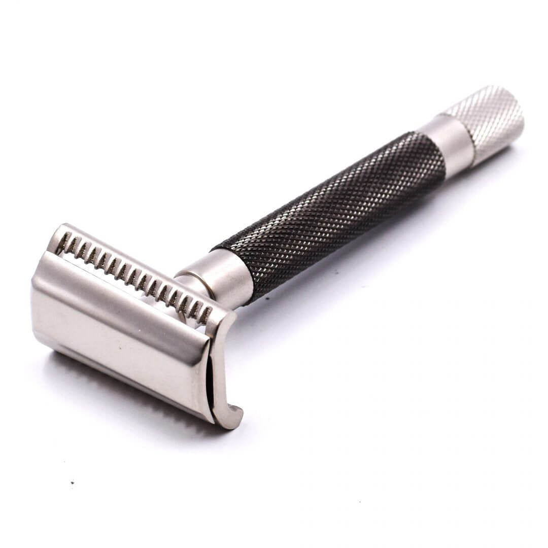 Parker 55SL-GR Semi-Slant Double Edge Razor, Graphite