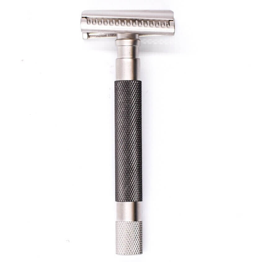 Parker 55SL-GR Semi-Slant Double Edge Razor, Graphite