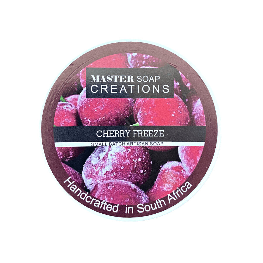 Master Soap Creations Cherry Freeze Artisan Shaving Soap