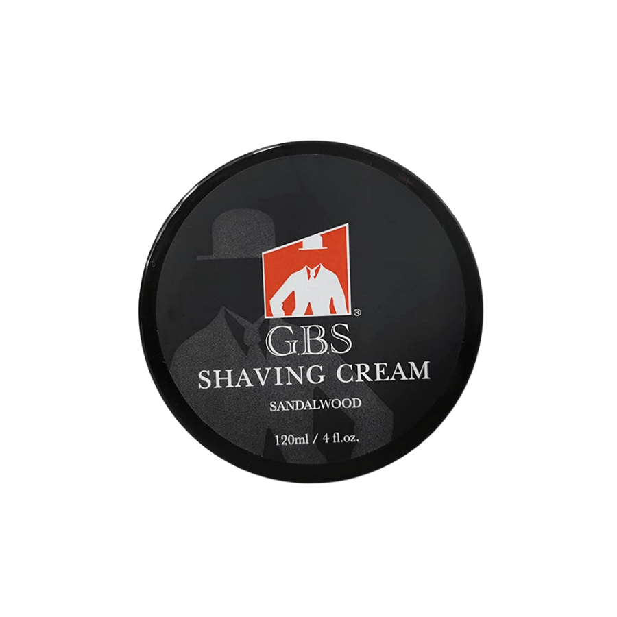 GBS 6 Piece Shaving Kit - Balm, Brush, Pre-Shave, Razor, Shaving Cream, and Bag