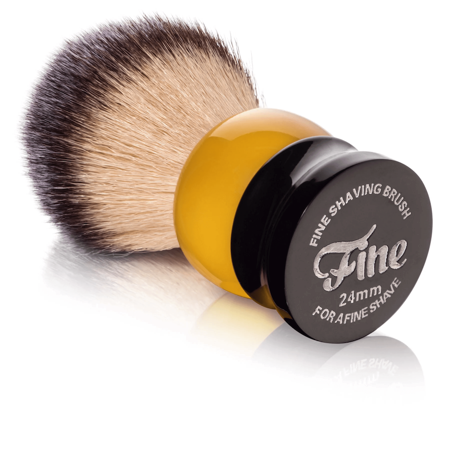 Fine Accoutrements Stout Shaving Brush Orange/Black