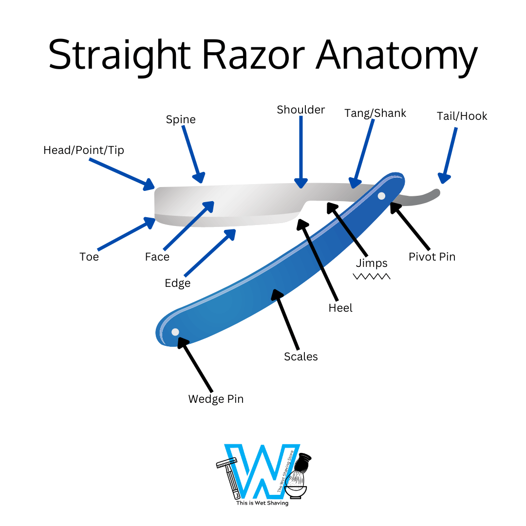 Dovo Apex Straight Razor with Black Ebony Scales