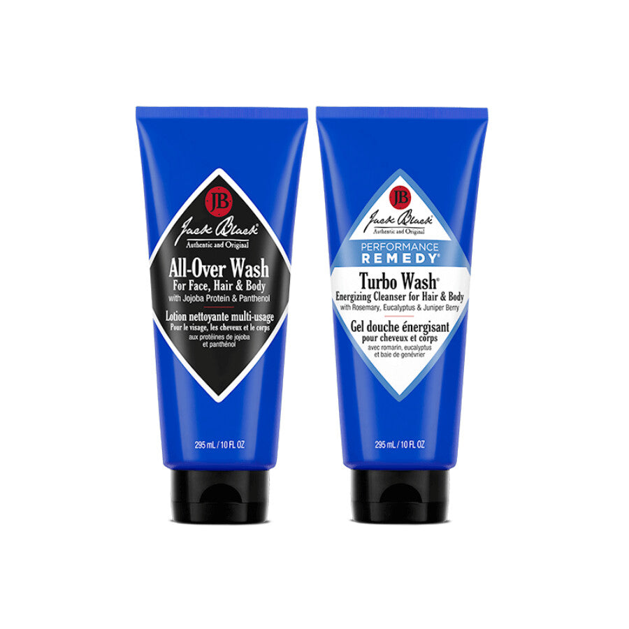 Jack Black Two Clean Set - All Over Wash + Turbo Wash