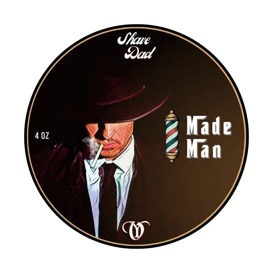 Shave Dad Made Man Artisan Shave Soap by Van Yulay