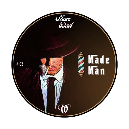 Shave Dad Made Man Artisan Shave Soap by Van Yulay