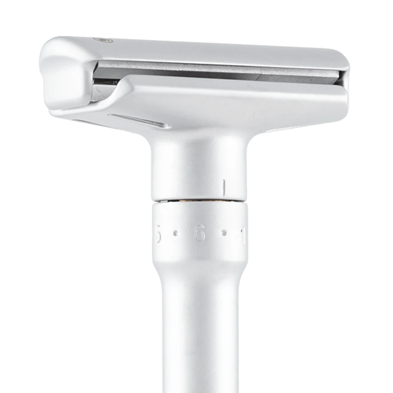 Merkur Futur Adjustable Double Edge Safety Razor, Brushed Finish
