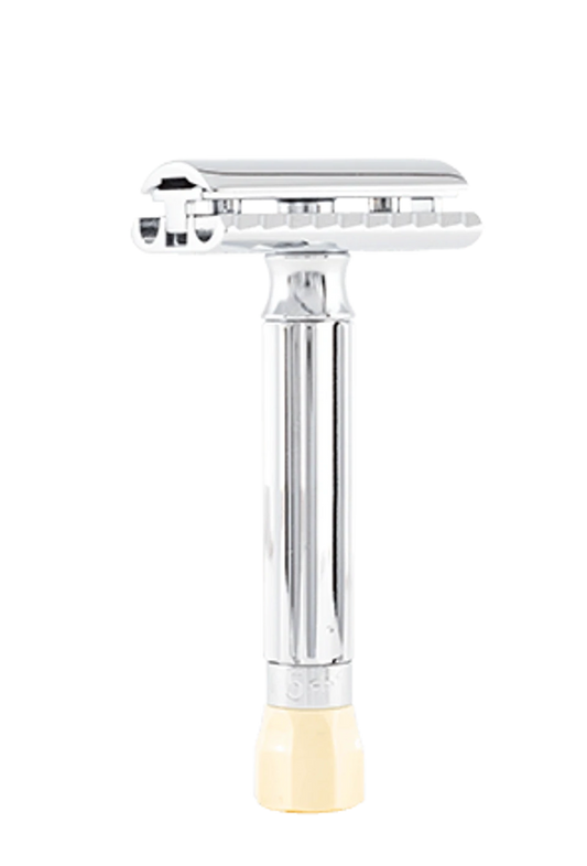 Merkur Progress Adjustable Double Edge Safety Razor, Short Handle