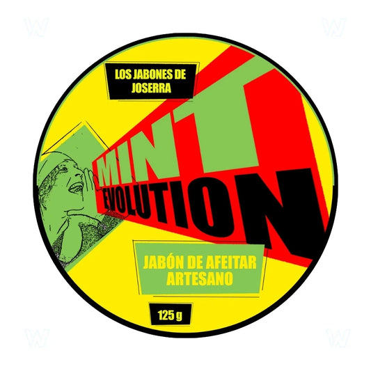 Los Jabones de Joserra Mint Evolution Premium Artisan Shave Soap from Spain