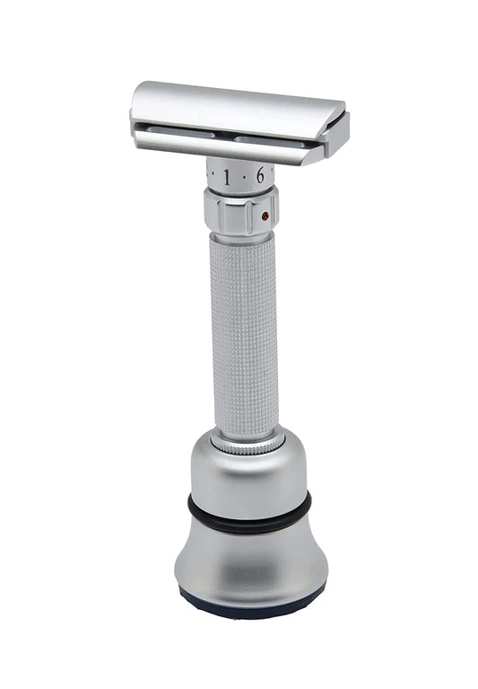 Pearl Shaving Flexi Adjustable Double Edge Safety Razor, Luxury Men's Shaving Razor Kit