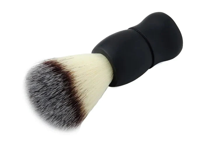 Pearl Shaving Synthetic Shaving Brush with Matt Black Handle, SBB-15
