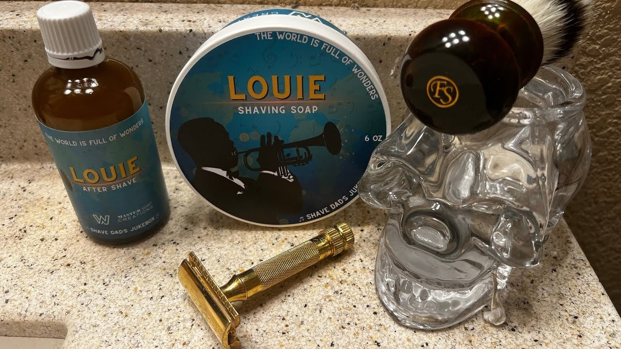 Shave Dad Louie Premium Artisan Shave Soap by Master Soap Creations