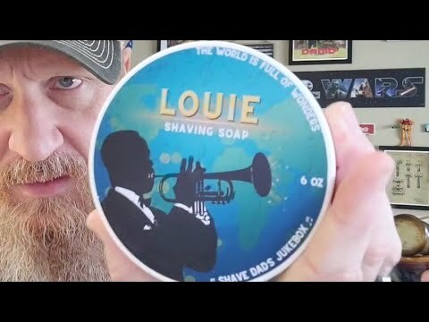 Shave Dad Louie Premium Artisan Shave Soap by Master Soap Creations