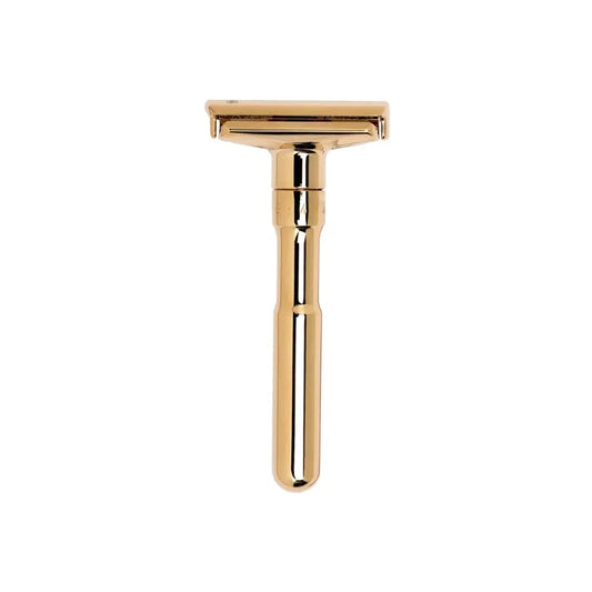 Merkur Futur Adjustable Double Edge Safety Razor, Gold