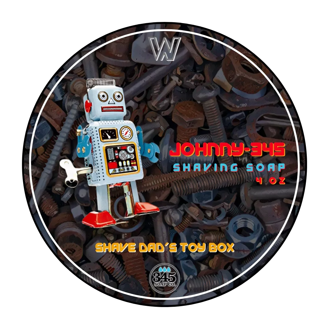 Shave Dad Johnny-345 Premium Artisan Shave Soap by 345 Soap Co.