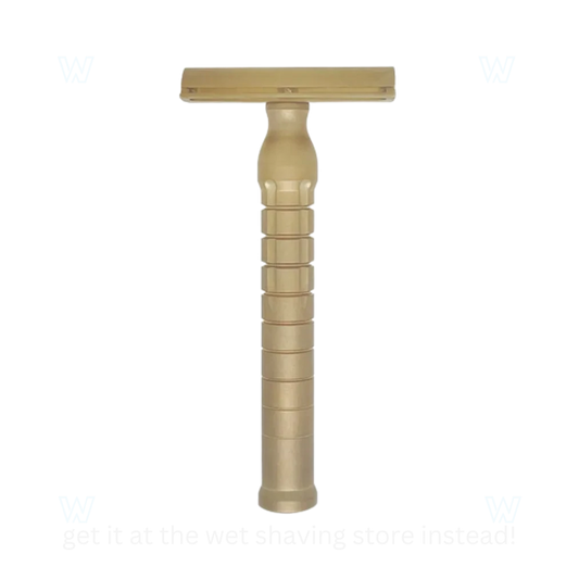 Goodfellas Smile Bayonetta Brass Double Edge Safety Razor
