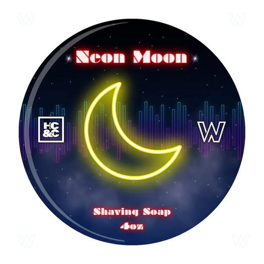 HC&C x The Wet Shaving Store Neon Moon Premium Artisan Shave Soap