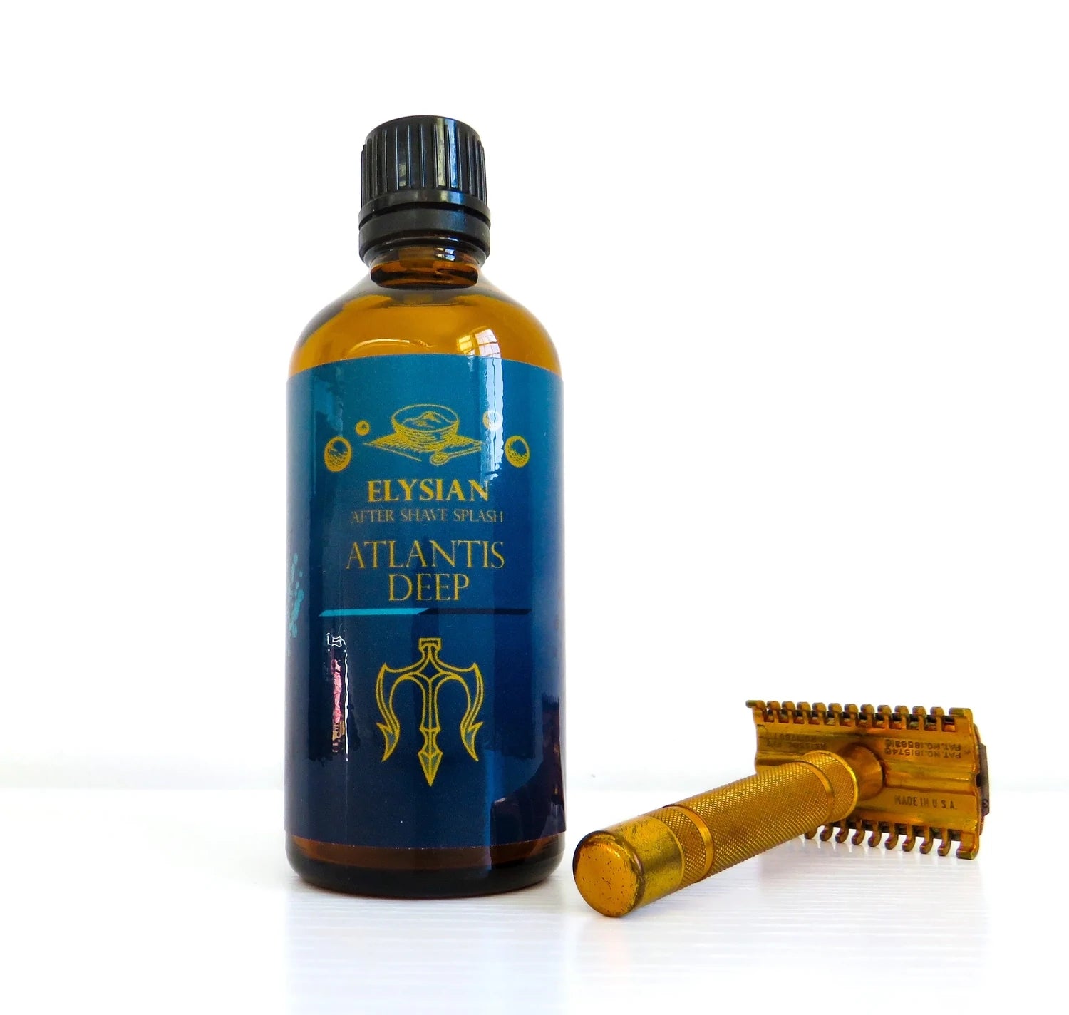 Elysian Soap Atlantis Deep Luxury After Shave