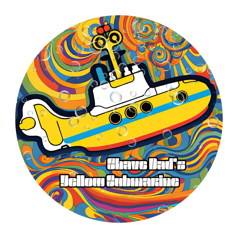 Shave Dad Yellow Submarine Premium Artisan Shave Soap