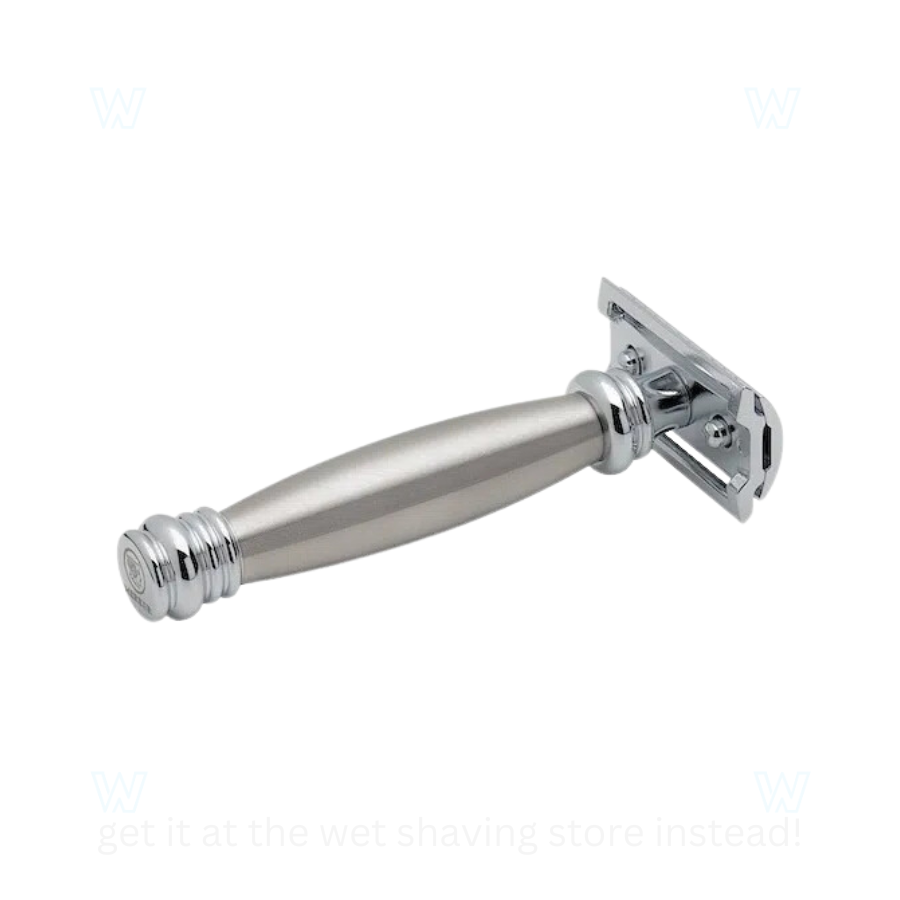 Merkur 43M / 43C Stainless Steel Handle Double Edge Safety Razor