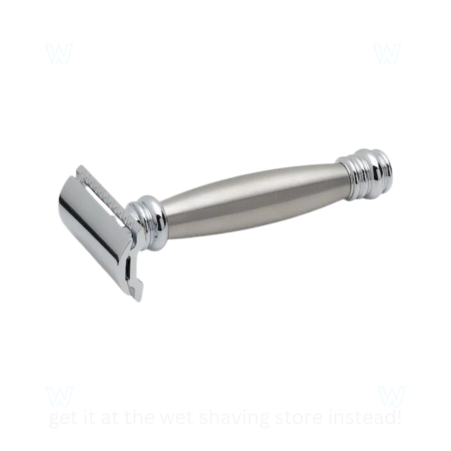 Merkur 43M / 43C Stainless Steel Handle Double Edge Safety Razor