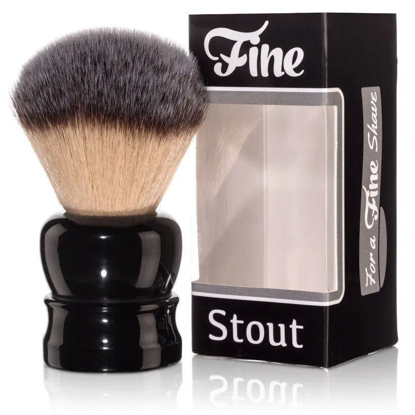 Fine Accoutrements Stout Shaving Brush Black
