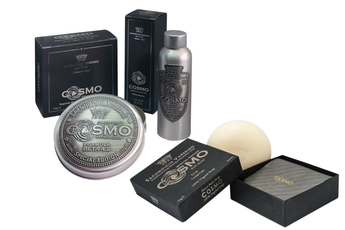 Saponificio Varesino Cosmo Special Edition Trio with Shower Soap