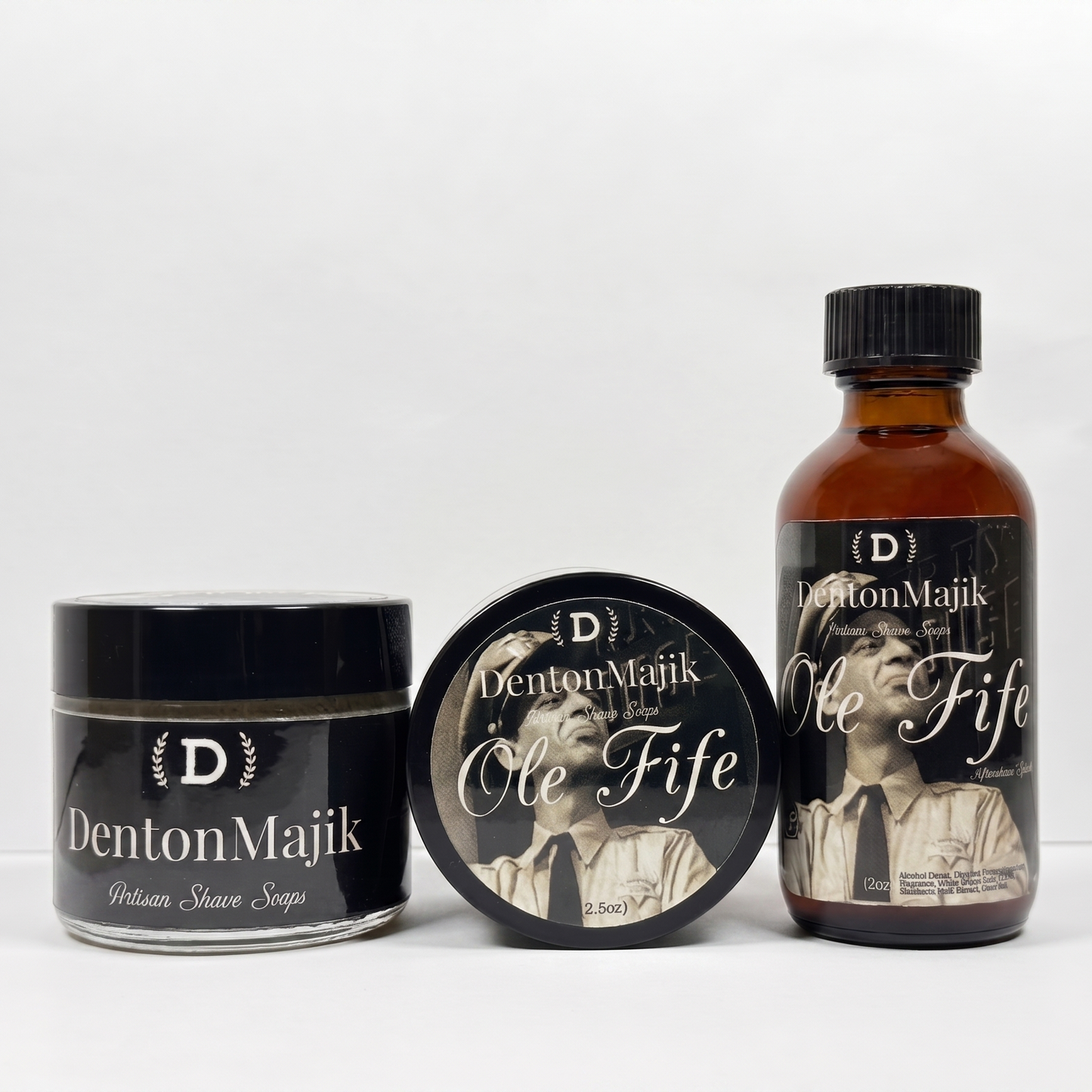 Denton Majik Ole Fife Shave Soap & Aftershave Set