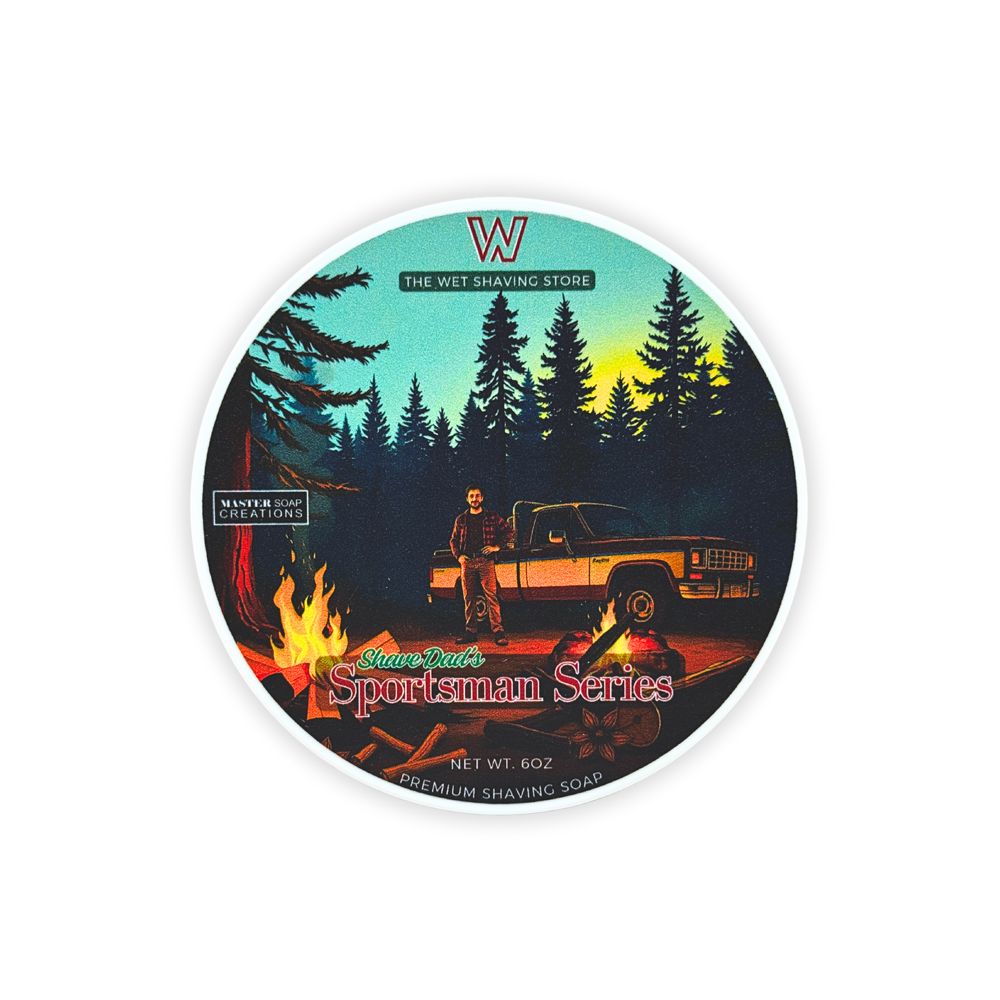 Shave Dad's Sportsman Series Premium Shaving Soap
