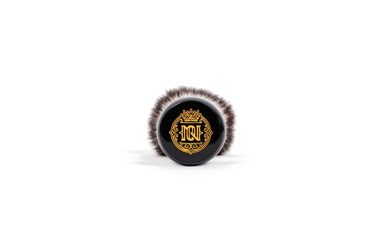 Noble Otter Synthetic Shave Brush - Black/White - 26MM
