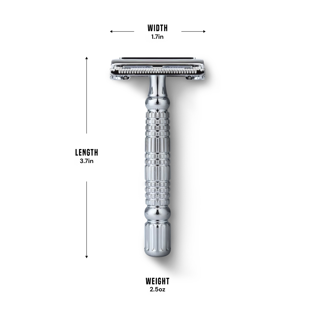 My Blades - Stainless Steel Butterfly Safety Razor