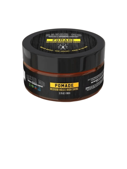 RAZOR MD Hair Styling Pomade - Water Based  - 3.75oz - MADE IN USA
