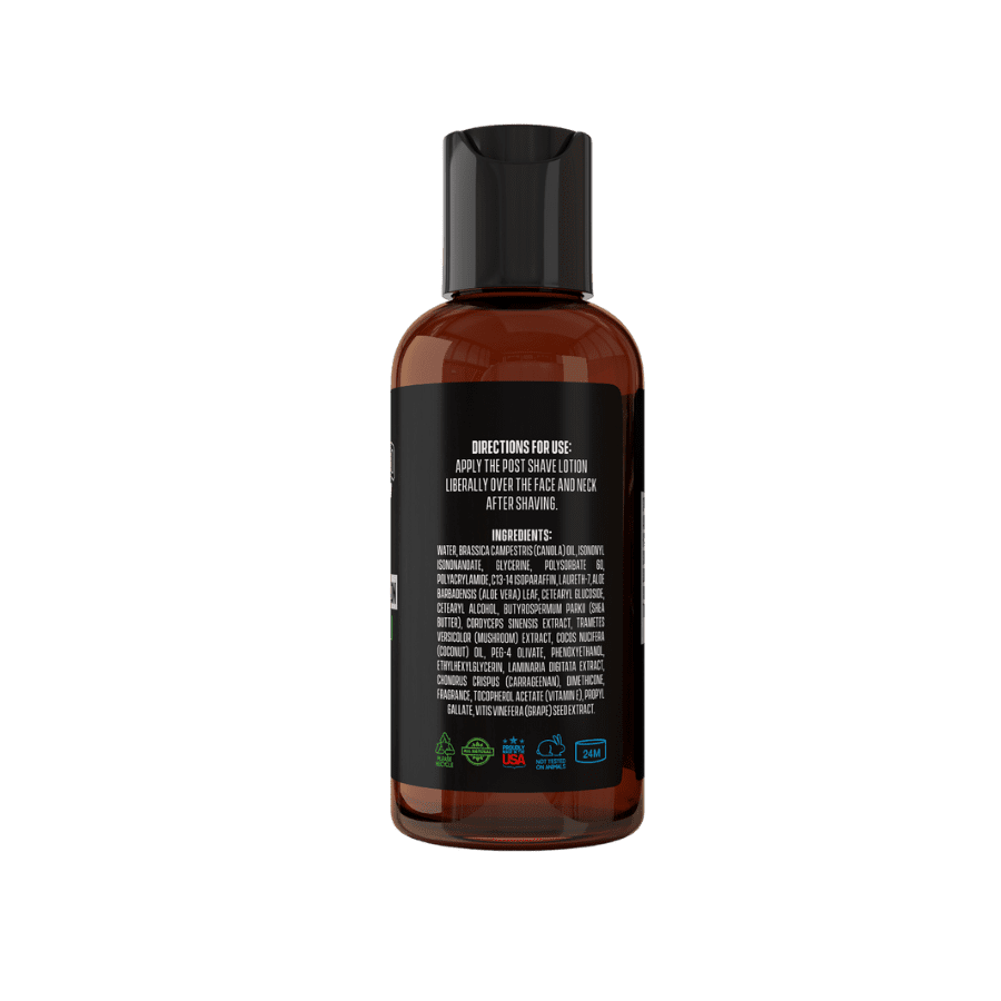 RAZOR MD Post Shave Lotion - Sandalwood - 4oz - MADE IN USA