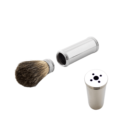 RAZOR MD CR21 Travel Shave Brush - 3 piece