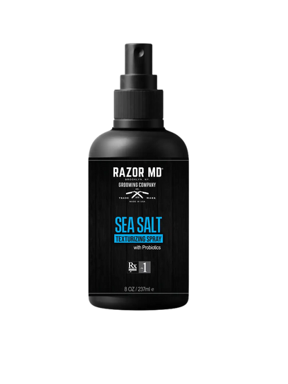 RAZOR MD SEA SALT Texturizing Spray - with Probiotics - 8oz - MADE IN USA