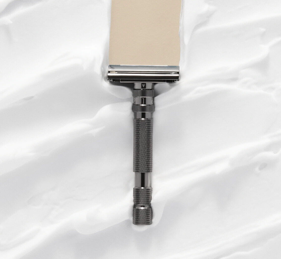 Rockwell T2 Adjustable Double Edge Razor - Gunmetal