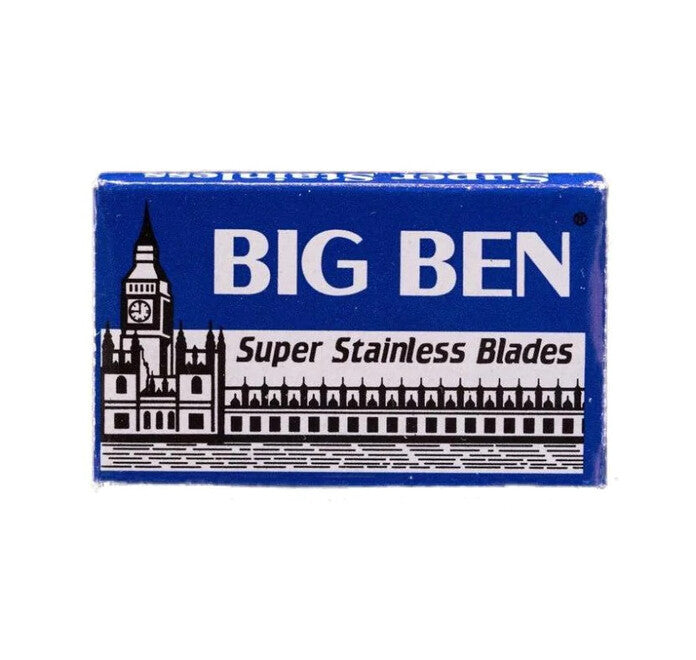 Big Ben Super Stainless Double Edge Razor Blades, 5 Count – The Wet ...