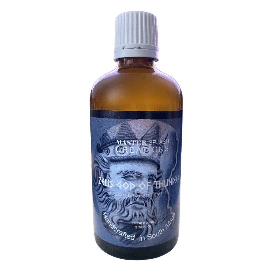Master Soap Creations Zeus God of Thunder After Shave Splash