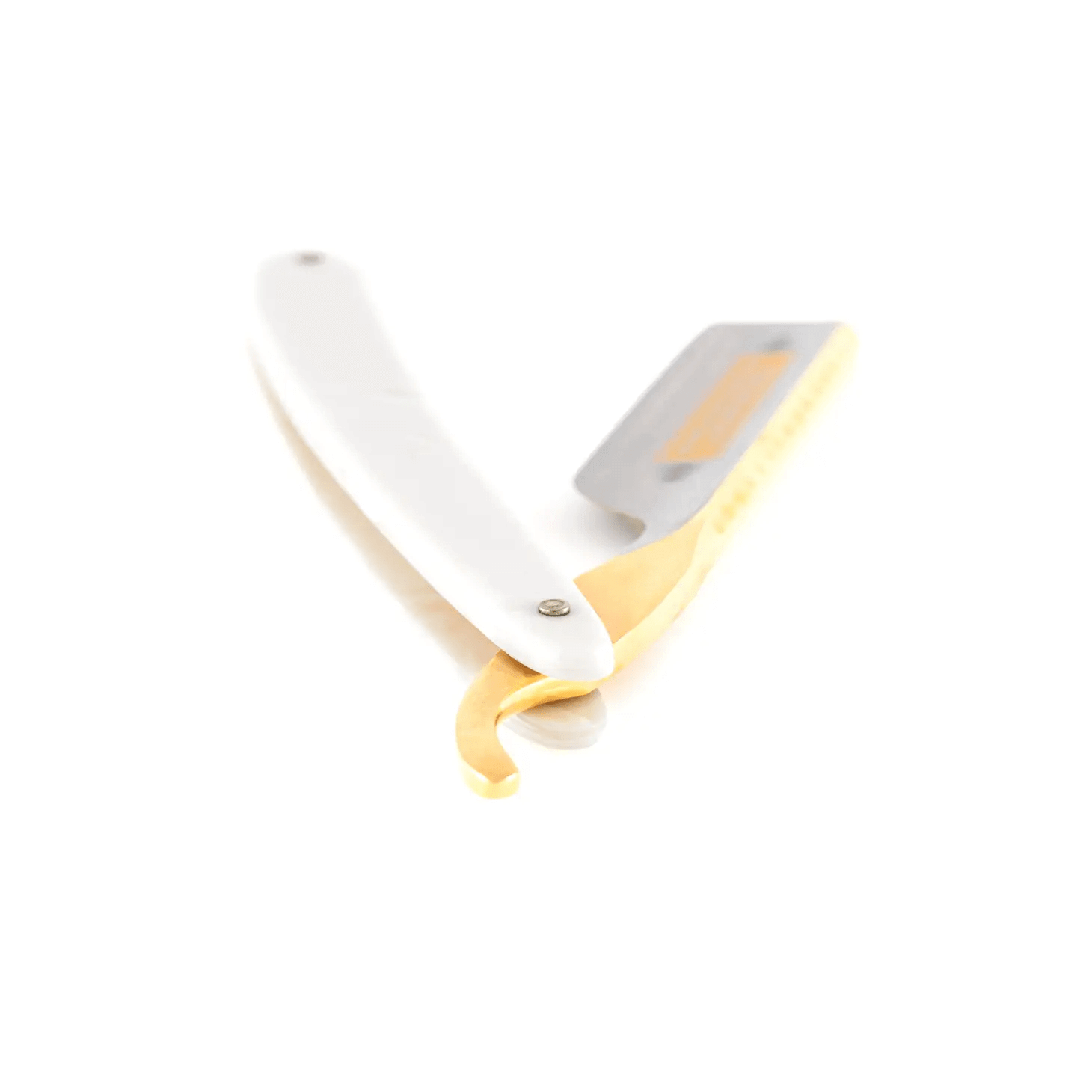 Dovo Bismark Straight Razor with Acrylic Perla Scales