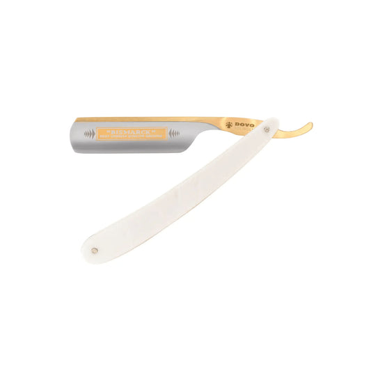 Dovo Bismark Straight Razor with Acrylic Perla Scales