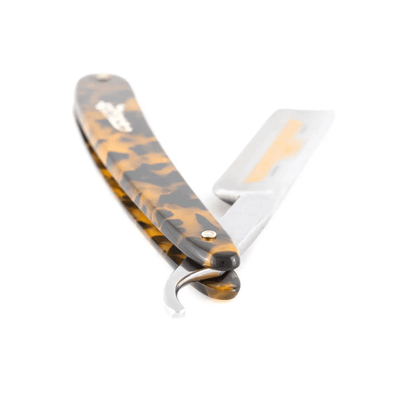 Dovo Special Straight Razor with Faux Tortoise Shell Scales