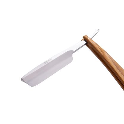 Dovo Edo Fichte Straight Razor with Spruce Wood Scales