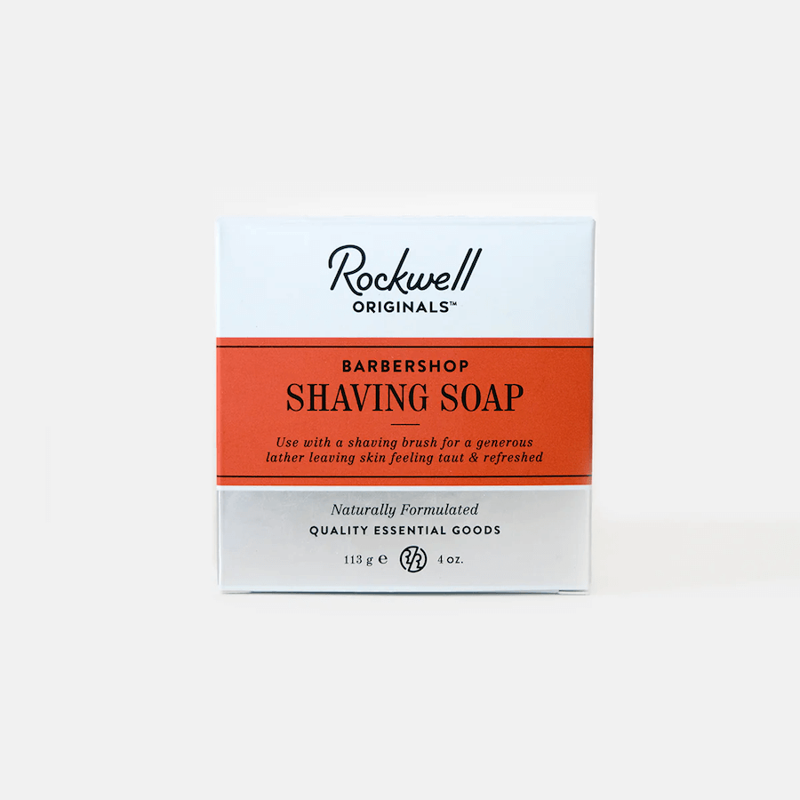 Rockwell Barbershop Shave Soap in Wooden Bowl