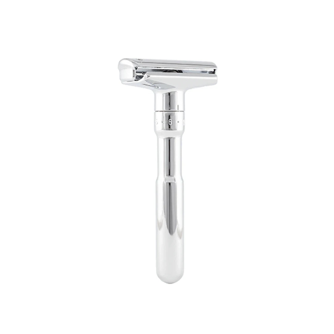 Merkur Futur Adjustable Double Edge Safety Razor, Polished Finish