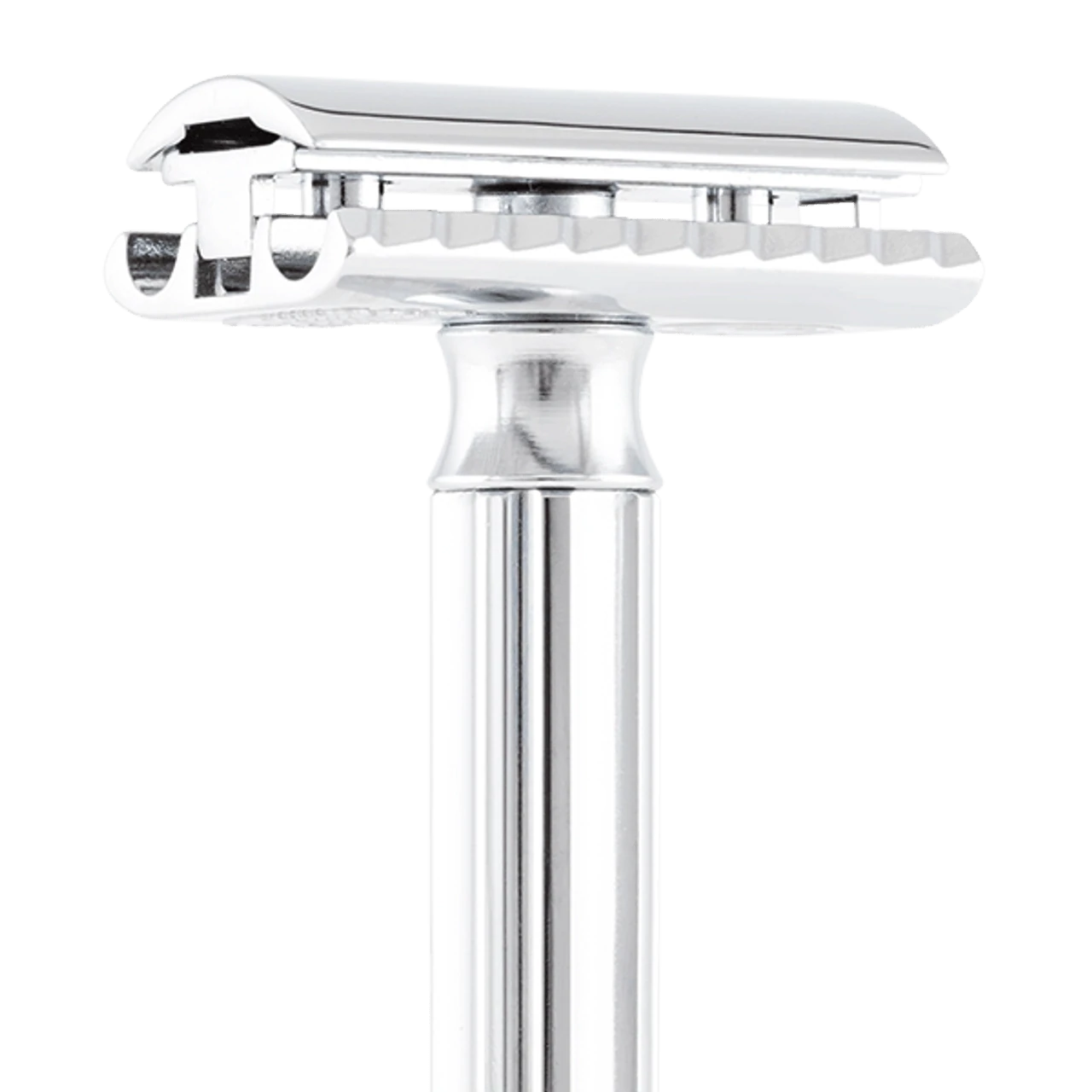 Merkur Progress Adjustable Double Edge Safety Razor, Long Handle